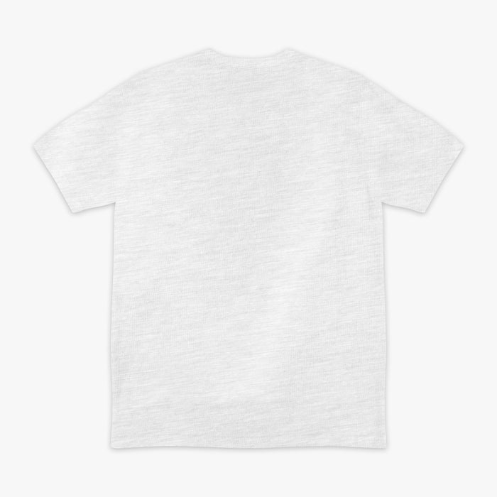Gray t-shirt on a white background