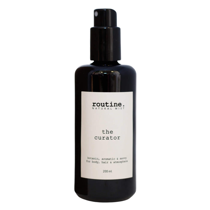 Spray Bottle of Routine Body, Hair & Atmosphere Mist - The Curator 200ml