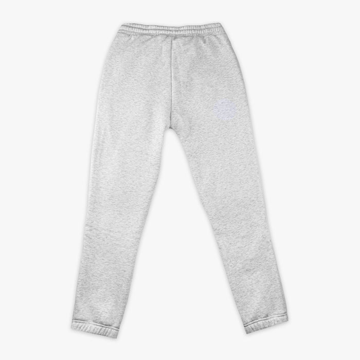 Gray sweatpants on a white background