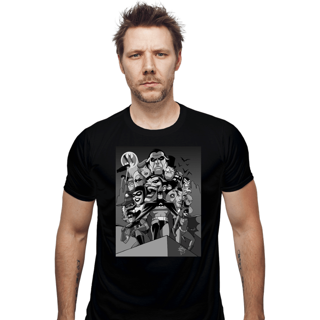 Shirts Fitted Shirts, Mens / Small / Black BTAS 30th Black & White