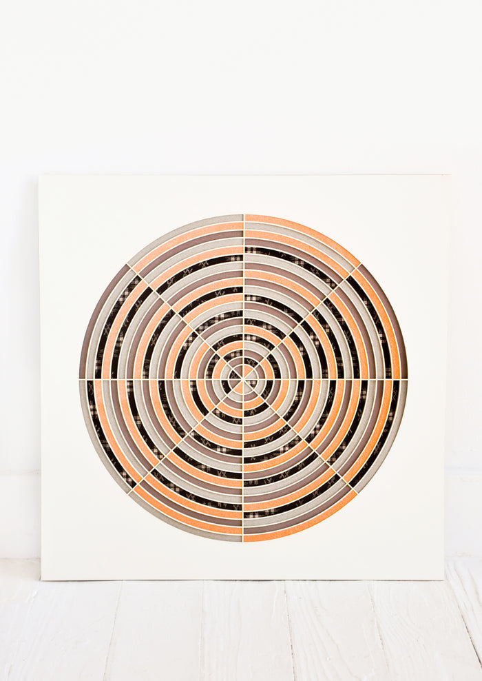 Bullseye Laser Cut Artwork in  - LEIF