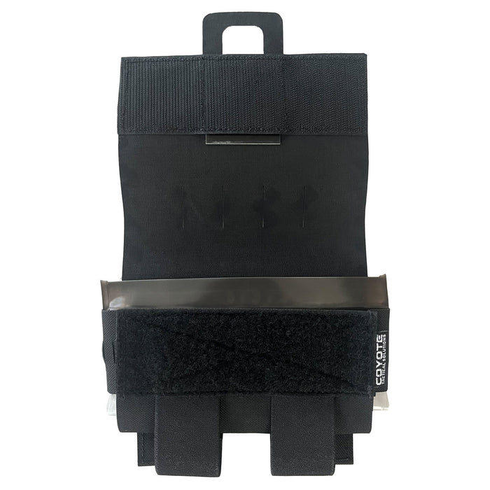 BURRITO Mini Medical Pouch- black, Open