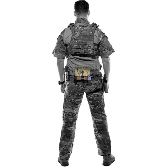 BURRITO Mini Medical Pouch - camo, on body