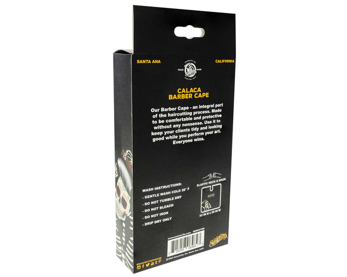 Calaca Barber Cape - Packaging