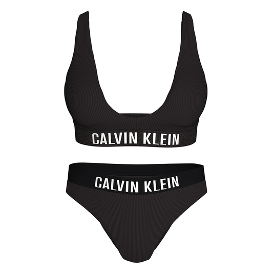 Calvin Klein Swim Bikini & Top - Intense Power Black
