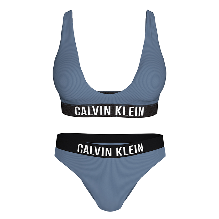 Calvin Klein Swim Bikini & Top - Intense Power Blue
