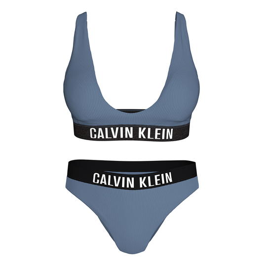 Calvin Klein Swim Bikini & Top - Intense Power Blue