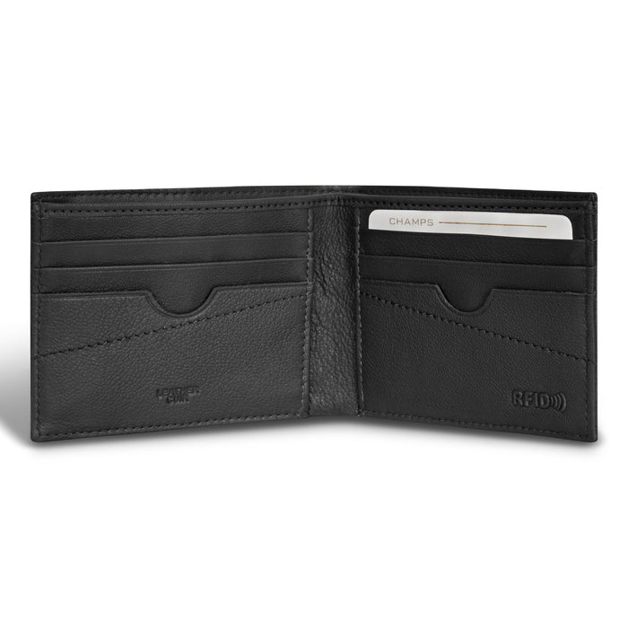 Camo / Leather Bi-Fold Wallet *Drop Ship*