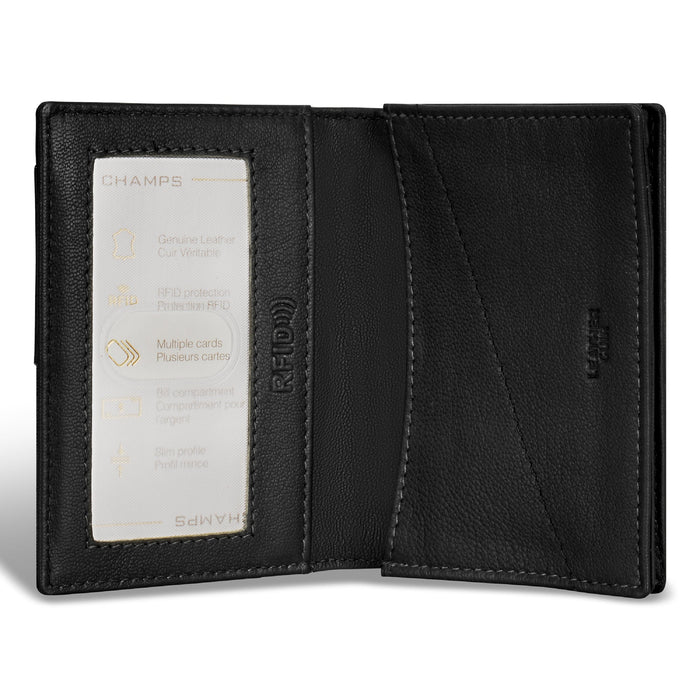 Camo / Leather Cardholder *Drop Ship*