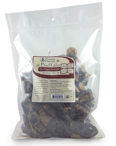 Canine Caviar Buffalo Organ Trail Mix for Dogs