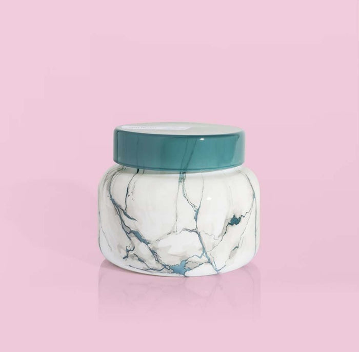 Capri Blue Modern Marble 19oz Candle Candles in Volcano at Wrapsody