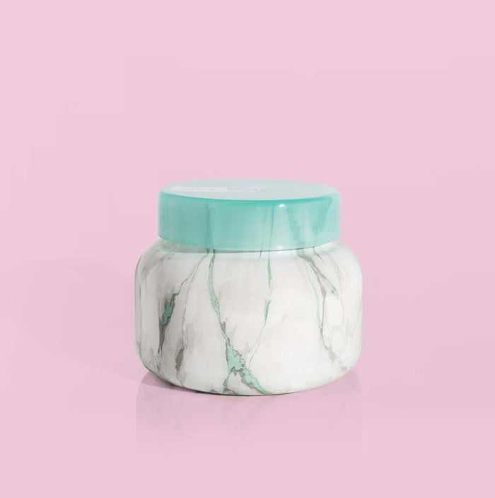 Capri Blue Modern Marble 19oz Candle Candles in Coconut Santal at Wrapsody
