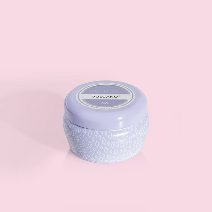 Capri Blue Print Tin Mini 3oz Candles in Volcano at Wrapsody