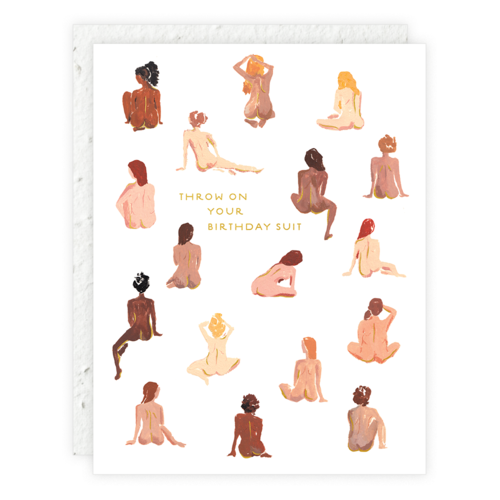 CARD SEEDLINGS BIRTHDAY SUIT -DISC
