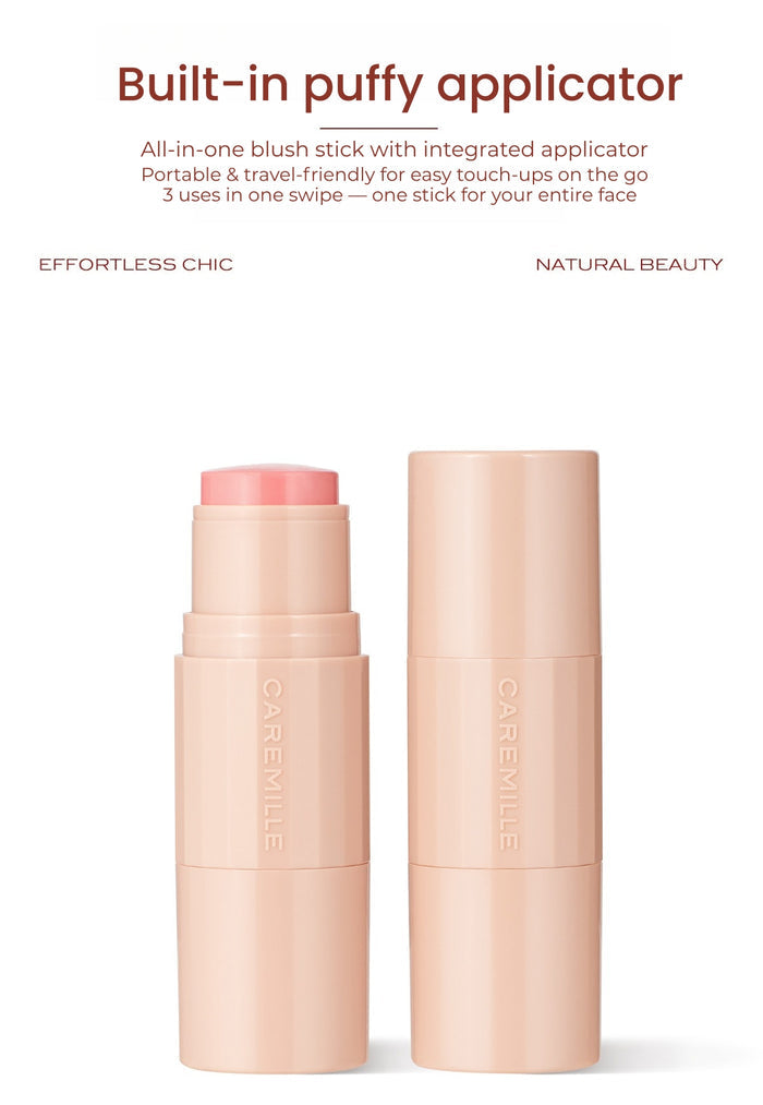 CAREMILLE Double-head Moist Matte Blusher Stick T5688