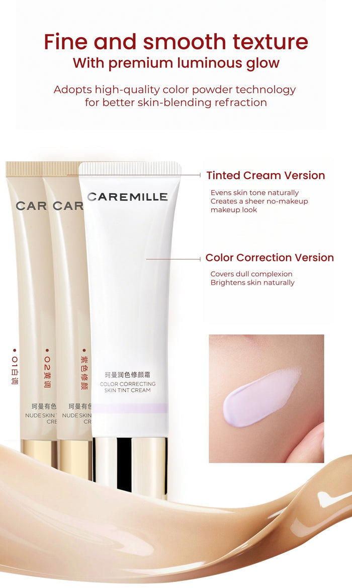 CAREMILLE Skin Tint Serum Tone-up Cream Makeup Primer T5691