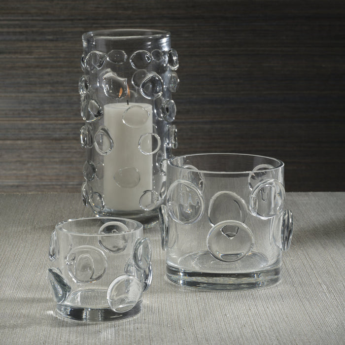Celeste Vase/Hurricane Collection - Clear - Decorative Accessories by Carlyle Avenue