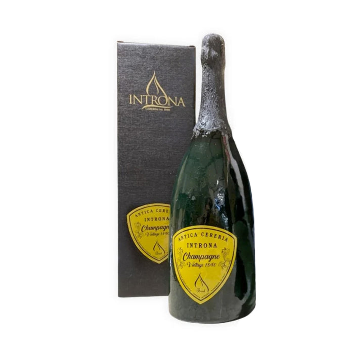 Cereria Introna Candle - Yellow Label Magnum Champagne Bottle