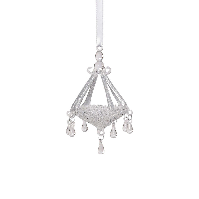 Chandelier Glass Ornament - Set of 6