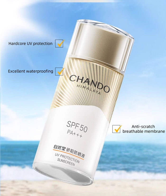 CHANDO UV Protection Waterproof Sunscreen Cream SPF50 PA+++ T4474