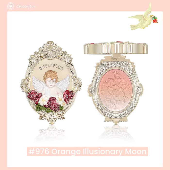 #976 Orange Illusionary Moon