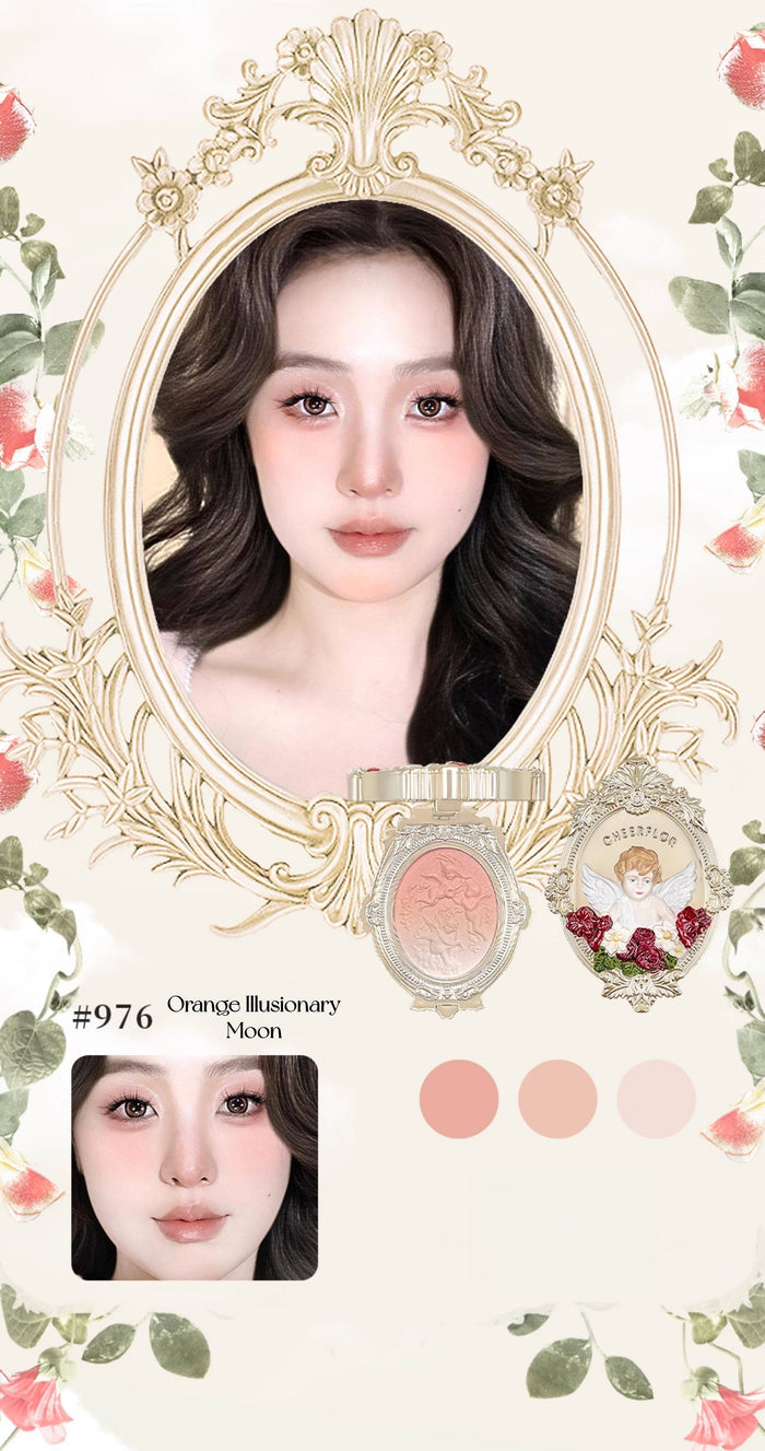 CHEERFLOR Angel Sculpture Collection Multi-use Makeup Blusher T5564