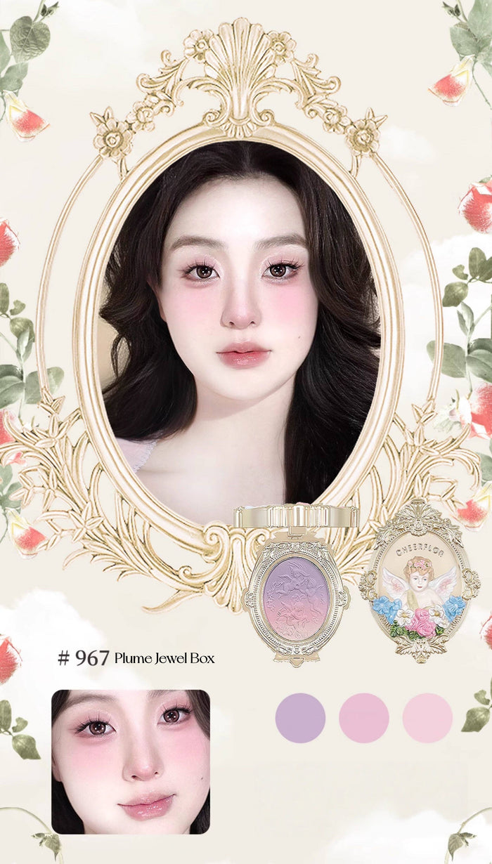 CHEERFLOR Angel Sculpture Collection Multi-use Makeup Blusher T5564