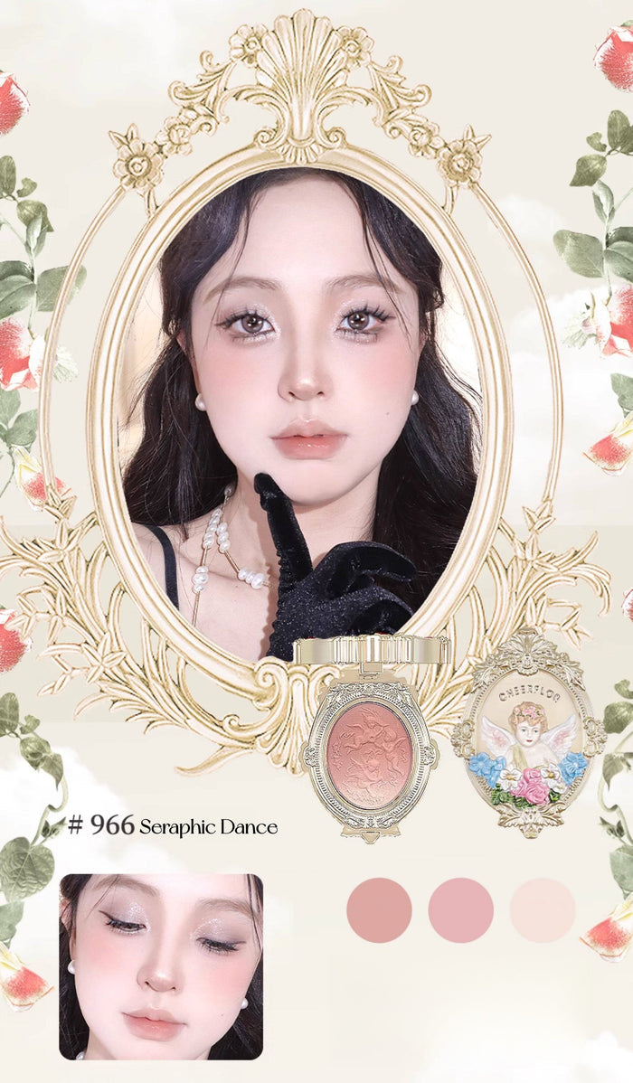 CHEERFLOR Angel Sculpture Collection Multi-use Makeup Blusher T5564