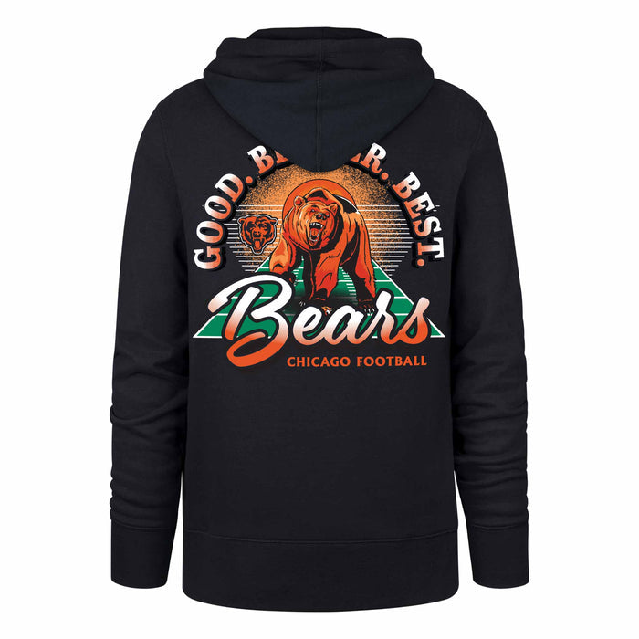 Chicago Bears 47 Brand Good-Better-Best Regional Backer Headline Hooded Sweatshirt