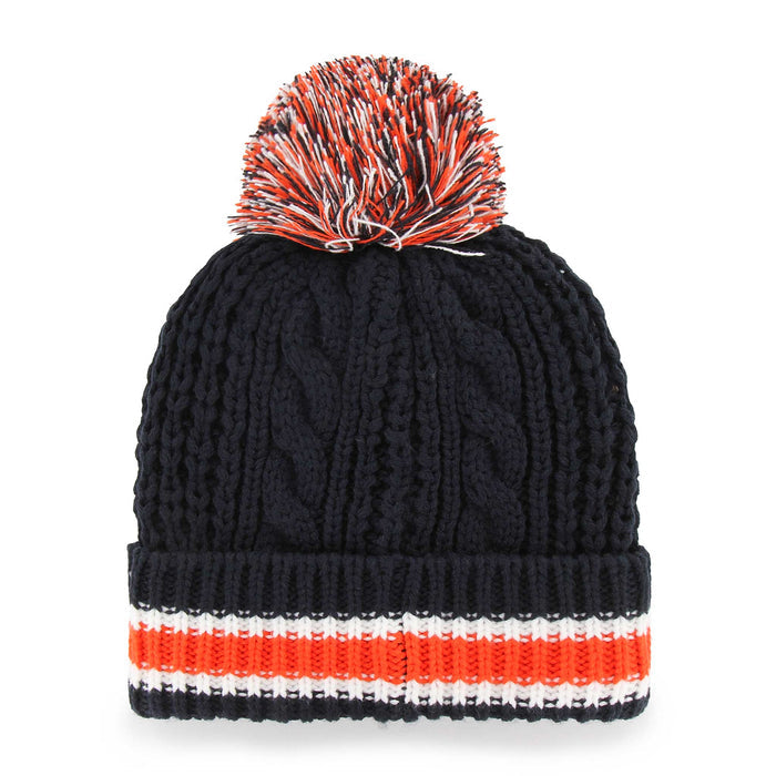 Chicago Bears 47 Brand Navy Sport Bear Face Knit Cuff Winter Hat