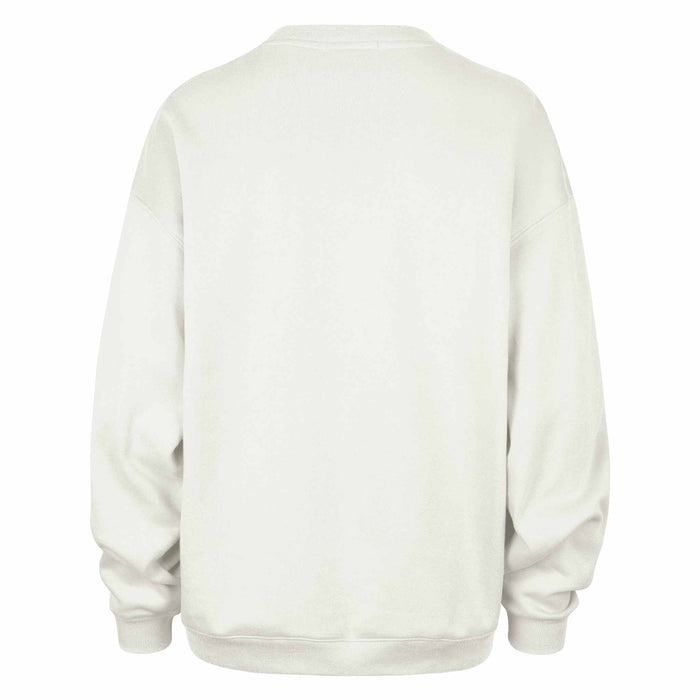 Chicago Bears 47 Brand Women's Sandstone Arch Cloud Oversized Crewneck Sweatshirt