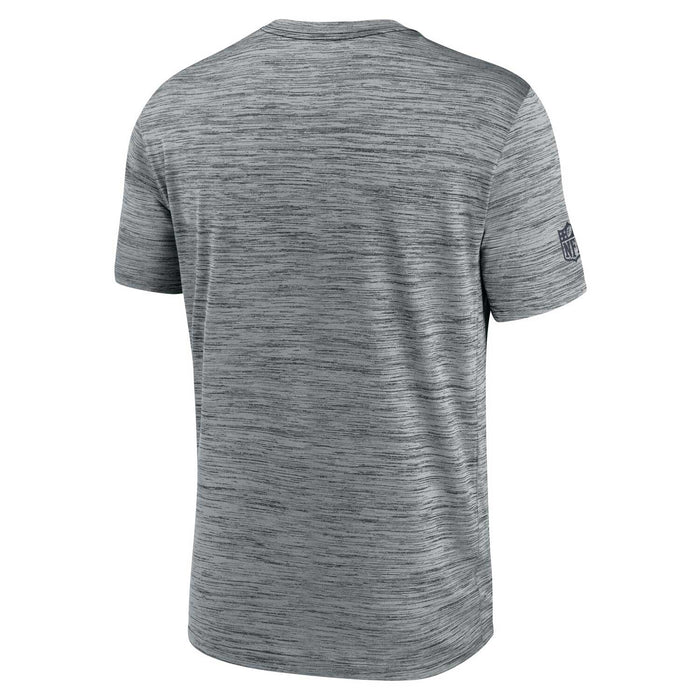 Chicago Bears Nike Grey Team Issue Logo Dri-Fit Short Sleeve T-Shirt