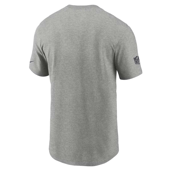 Chicago Bears Nike Grey Team Issue Wordmark Dri-Fit Short Sleeve T-Shirt
