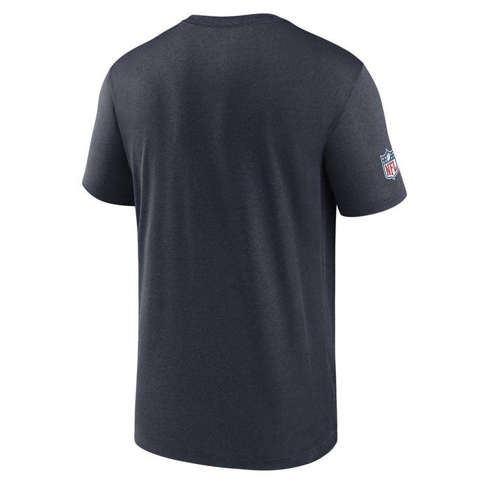 Chicago Bears Nike Navy Navy Left Chest Bears Head Short Sleeve T-Shirt