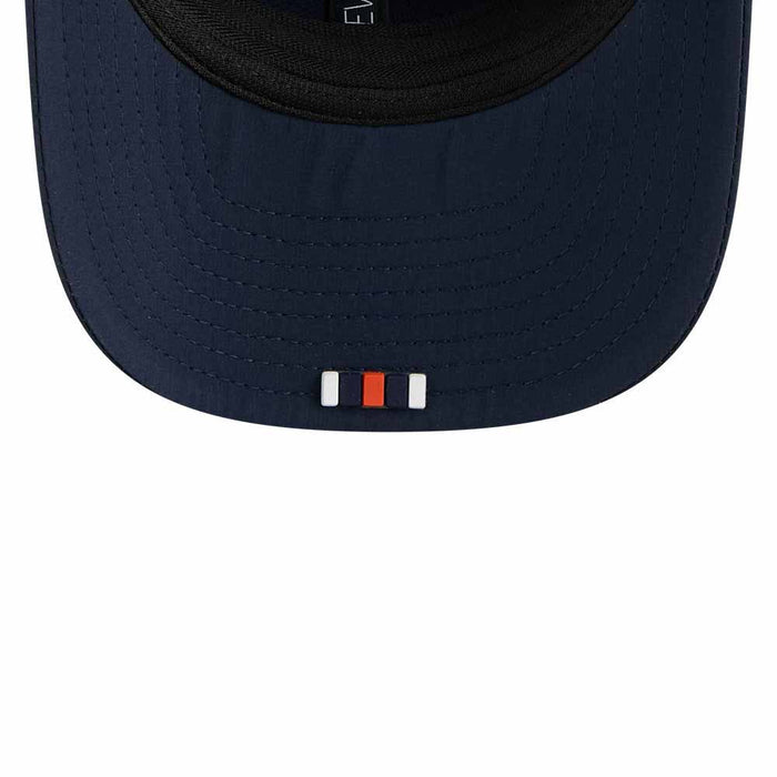 Chicago Bears New Era 2025 Sideline 9SEVENTY Team Color Stretch Snap Adjustable Trucker Cap