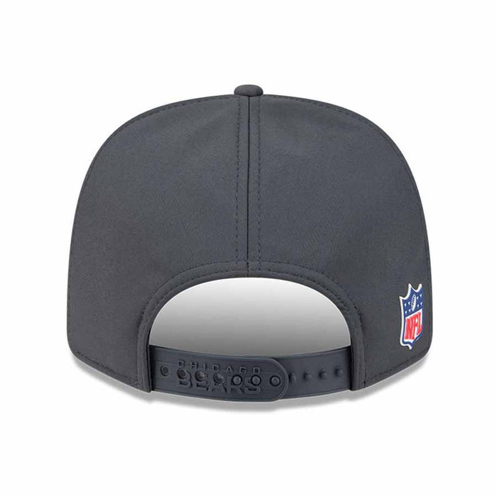 Chicago Bears New Era 2025 Sideline On-Field 9SEVENTY Stretch Snap Adjustable Trucker Cap
