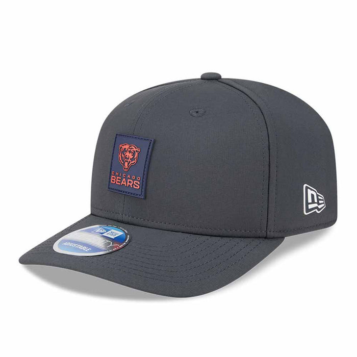 Chicago Bears New Era 2025 Sideline On-Field 9SEVENTY Stretch Snap Adjustable Trucker Cap