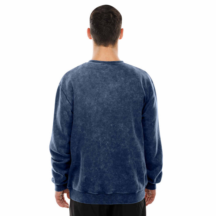 Chicago Bears New Era Navy Crest Crewneck Sweatshirt