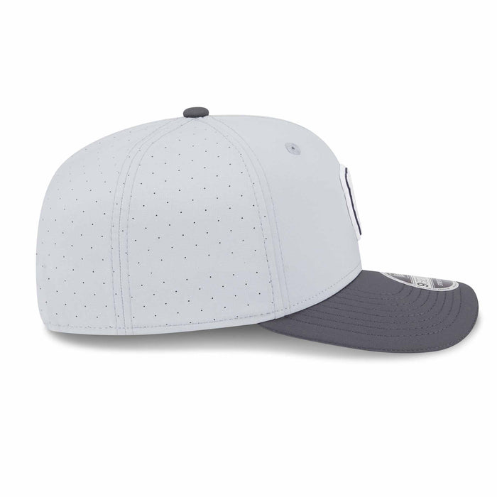 Chicago Bears New Era Training Camp Grey Bears Head 9SEVENTY Stretch Snap Adjustable Cap