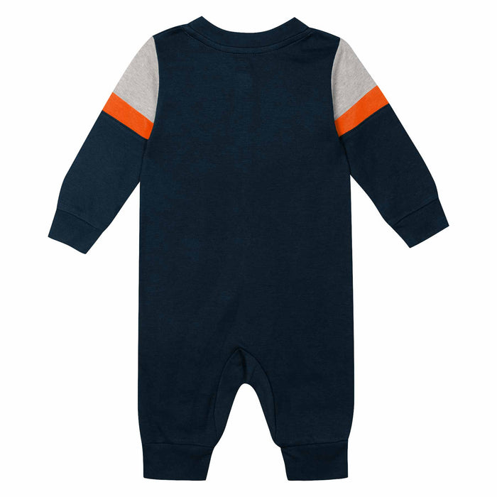 Chicago Bears Newborn Playhard Long Sleeve Coverall