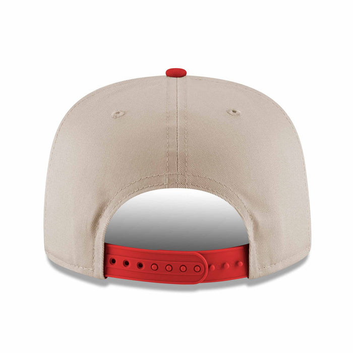 Chicago Blackhawks 2025 Winter Classic New Era Chrome Red Rope Golfer Adjustable Cap
