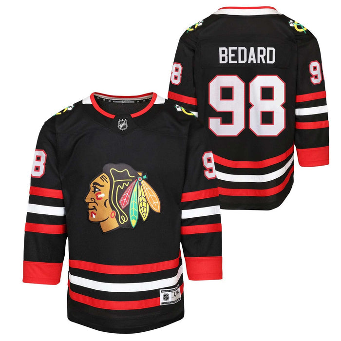 Chicago Blackhawks Connor Bedard Youth Fanatics 2025 Premier Third Alternate Jersey
