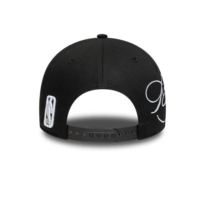 Pictured is this NBA Side Script Chicago Bulls 9FORTY M-Crown cap in black. 5