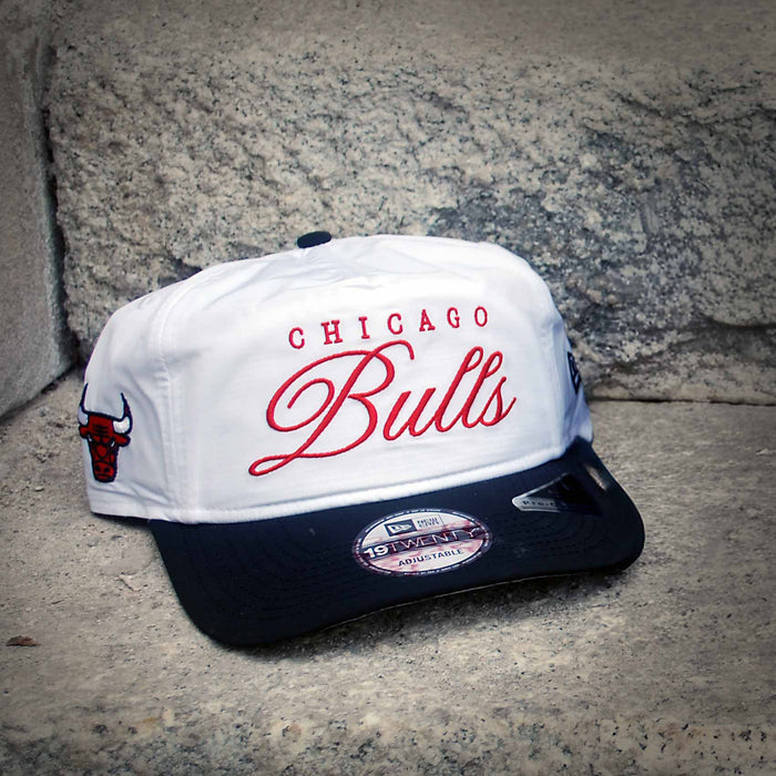 Chicago Bulls New Era 2025 Draft Day Golfer Adjustable Cap