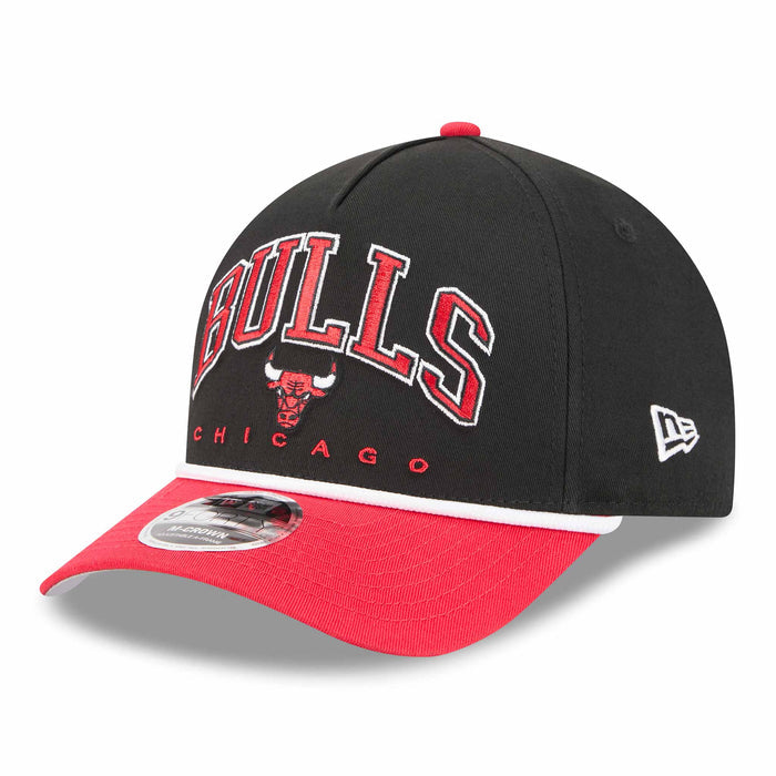 Chicago Bulls New Era Two Tone 9FORTY A Frame Rope Adjustable Cap