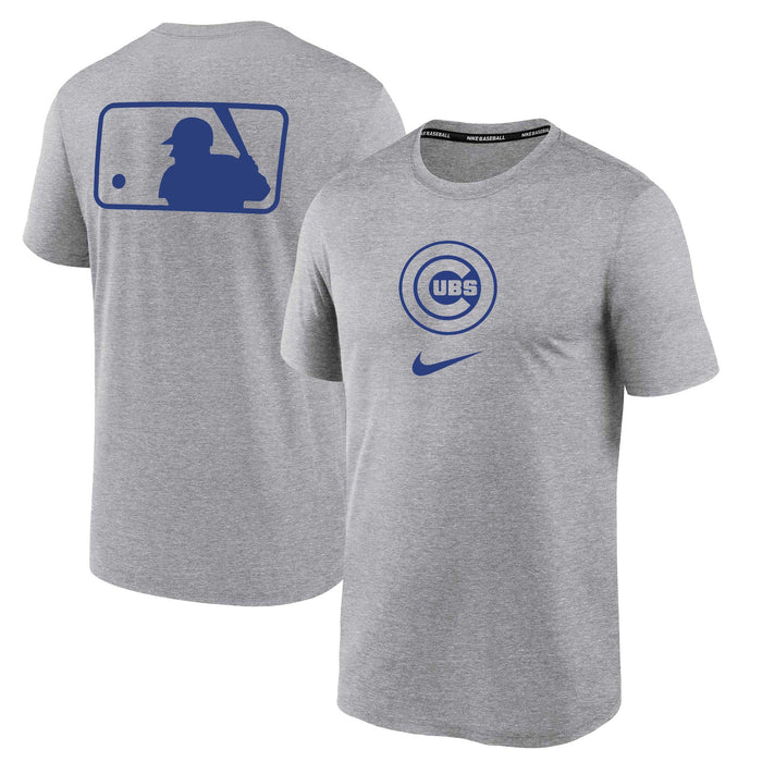 Chicago Cubs 2025 Nike Authentic Collection Grey Early Work T-Shirt