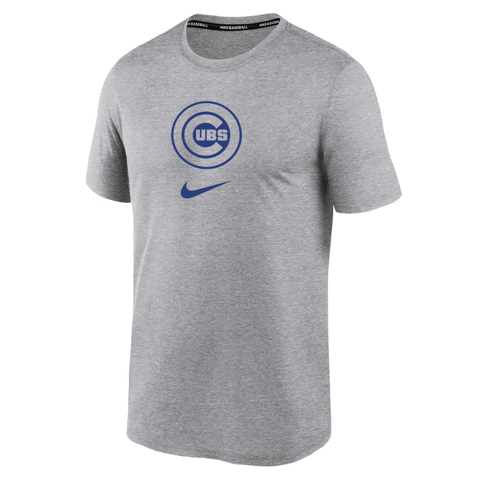 Chicago Cubs 2025 Nike Authentic Collection Grey Early Work T-Shirt