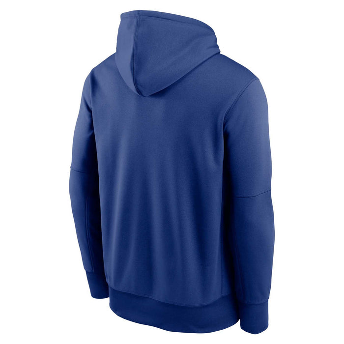 Chicago Cubs Nike 2025 Youth Post Season Participants Built For Fall Royal Blue Hooded Sweatshirt