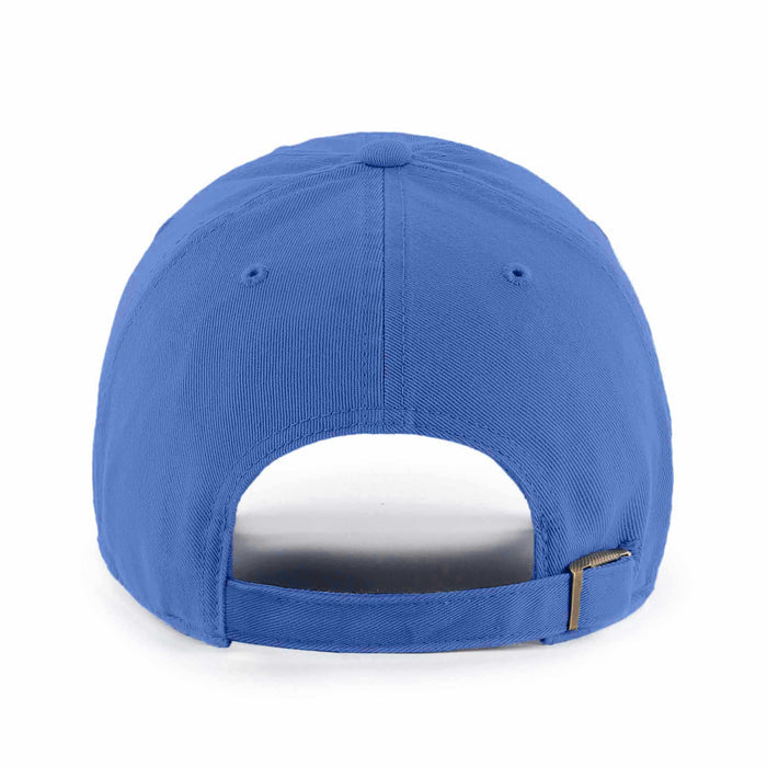 Chicago Cubs 47 Brand Blue Raz Alternate Two Logo Clean Up Adjustable Cap