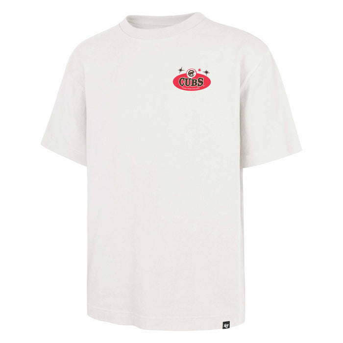 Chicago Cubs 47 Brand Ice Cream Parlor Foundation Two Sided T Shirt